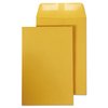 Quality Park Catalog Envelope, #1, Cheese Blade Flap, Gummed, 6 x 9, Kraft, PK100 QUA40767